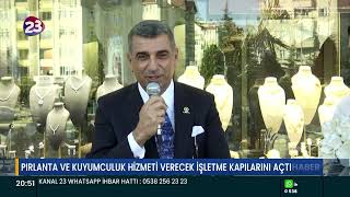 PIRLANTA VE KUYUMCULUK HİZMETİ VERECEK İŞLETME KAPILARINI AÇTI