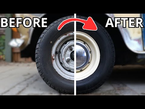 Satisfying Classic Mini Wheels Restoration | 4K