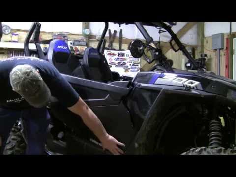 Installing the Pro armor xp1000 door inserts on my 2015 900S!