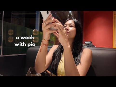a week in my life │ piaaalonzo