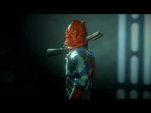 Red Bossk in Red Blue Camo Mod by VikingSITH - Star Wars Battlefront 2