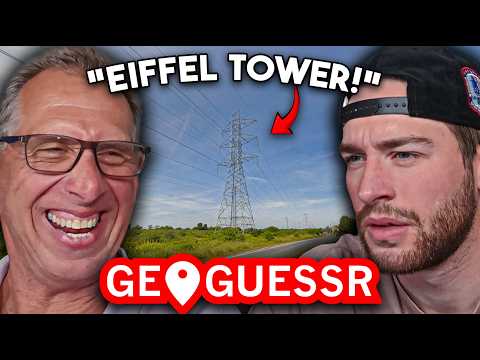 My Dad Is INSANE At GeoGuessr?!