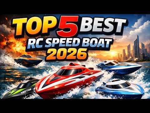 Best RC Speed Boat 2026 | Fastest Brushless Remote Control Boats (40+ MPH)