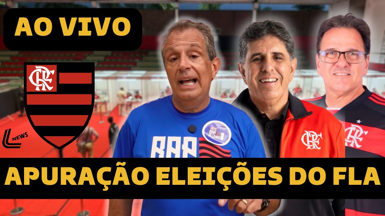 APURAÇÃO ELEIÇÃO FLAMENGO AO VIVO COM IMAGENS DIRETO DA GÁVEA - ACOMPANHE A APURAÇÃO DAS ELEIÇÕES