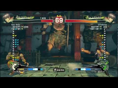Gaz desu (Guy) OTinhoso (Guy) - SSF4AE2012 - Endless match 1080p HD