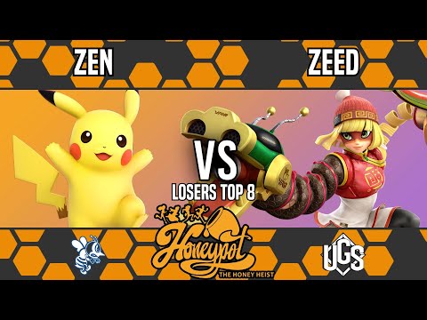 Honeypot 5 - Losers Top 8 - Zen(Pikachu) Vs. Zeed(Min Min)