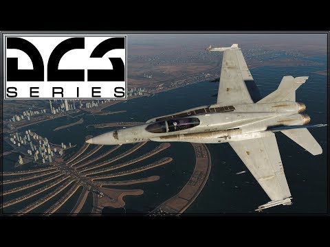 DCS 2.5 - Persian Gulf - F/A-18C - Early Access Fun - Air To Ground Goofing