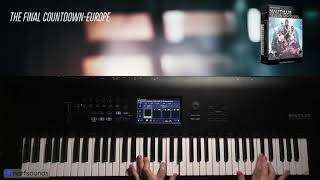 Download lagu The Final Countdown Europe Korg Nautilus Session Gig Covers Keyboard Synth Sounds How to Play, mp3