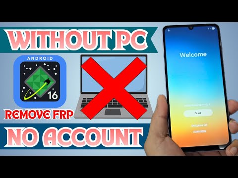 NO PC ANDROID 16 Remove Any Google Account Samsung FRP Bypass 2026