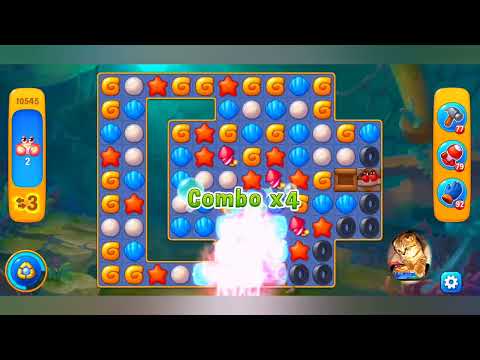 фишдом 2022 # 10545 уровень - прохождение без бустеров # Fishdom,  10545  level - no Boosters.