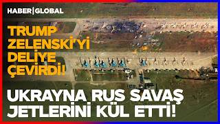 PUTİN'E DARBE! TRUMP ZELENSKİ'YE SAVAŞ AÇTI! Ukrayna Nefretini Rus Savaş Jetleri