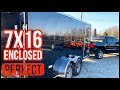 WE BOUGHT THE IDEAL 1 2 TON ENCLOSED TRAILER