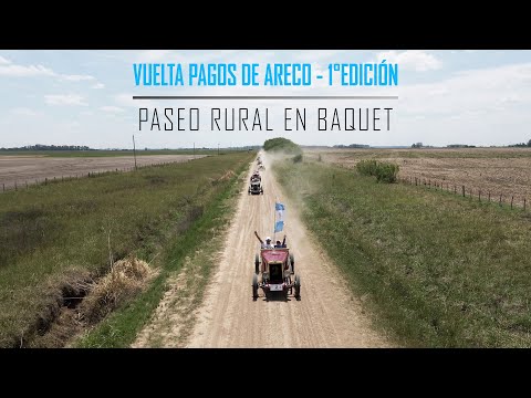 AUTOS BAQUET 1° VUELTA EN CARRERA Y PASEO - CARMEN DE ARECO