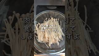 レンジで簡単　豚もやしのレンジ蒸し