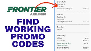 How to Apply Promo Codes in Frontier Airlines (2024)