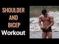 shoulder and biceps workout same day