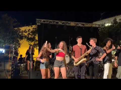 Performance in Sardinia with Joshua Jack & The Black Enemies