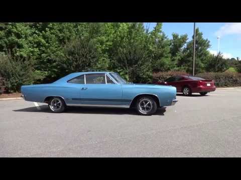 Sound 1968 er Plymouth Satellite 440 cui GTX Big Block !