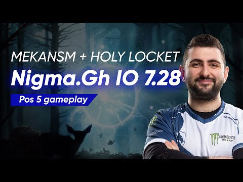 Nigma.Gh IO Hard Support Pos 5 | Full Gameplay Dota 2 7.28