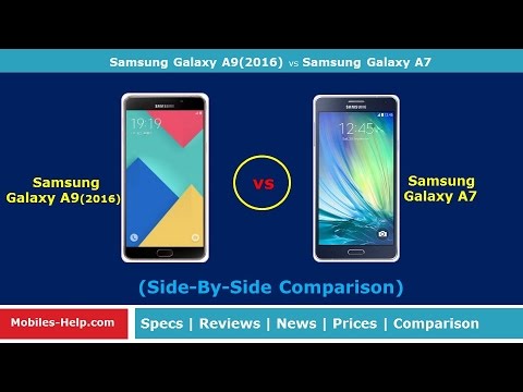 Samsung Galaxy A9 (2016) vs Samsung Galaxy A7 - Which is Best?