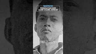 Peringatan Hari Puisi Indonesia 26 Juli, Bertepatan dengan Ulang Tahun Chairil Anwar