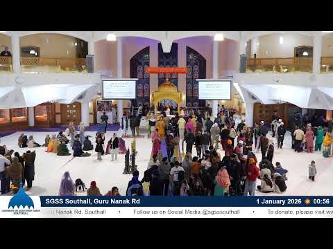 SGSS Southall, Guru Nanak Rd - Evening Livestream