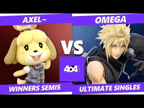 4o4 Smash Night 104 - DF| Axel~ (Isabelle) vs AP| omega (Joker, Cloud) - Winners Semi-Final