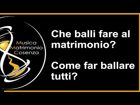 Che balli fare al matrimonio? Musica e Animazione per il tuo matrimonio - SenzaTempo Live - Cosenza