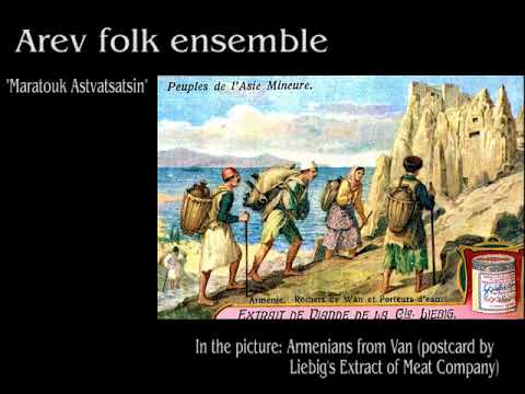 "Arev" folk ensemble - Maratouk Astvatsatsin (Armenian folk song)
