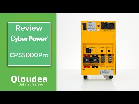 Review Cyberpower CPS5000Pro - Sistema de alimentación de emergencia