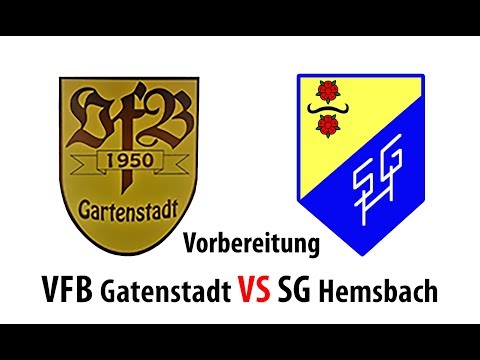 VFB Gartenstadt gegen SG Hemsbach Highlight 07.07.18