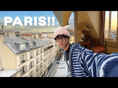 I MOVED TO PARIS (apartment tour & first days)