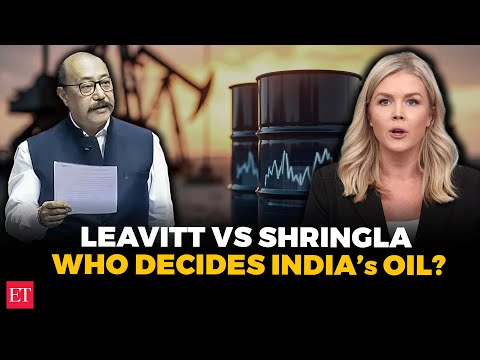 Karoline Leavitt vs Shringla on Russian Oil: Claims vs Clarifications