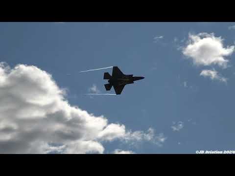 Temora Airshow - Warbirds Downunder 2024 Highlights including RAAF F35A and Roulettes