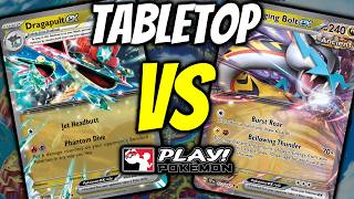 La LISTA más CONSISTENTE de DRAGAPULT / Testeo Dragapult EX vs Raging Bolt EX / Tabletop / Vs Lupis