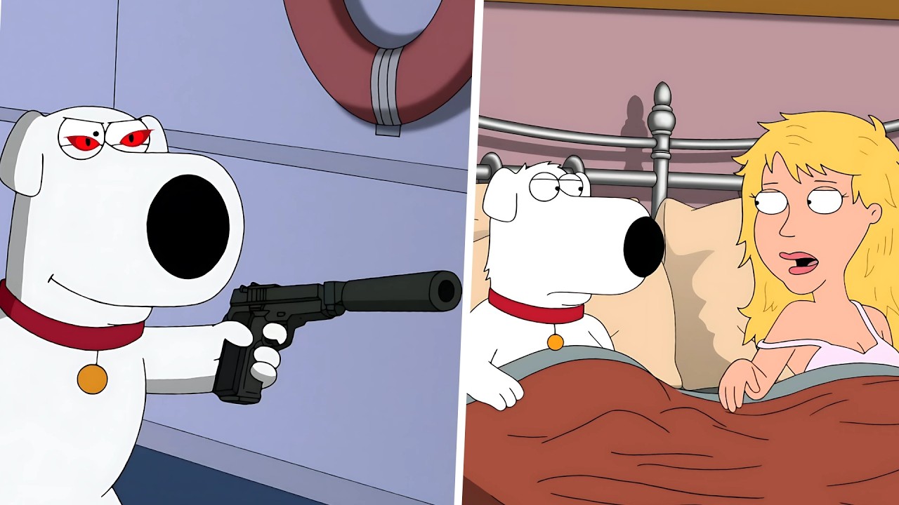 Family Guy 7 Worst Things Brian Griffin Has Done