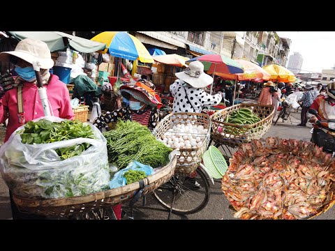 Deum Kor Market On 31-12-20 - Morning Walk Thorugh Market
