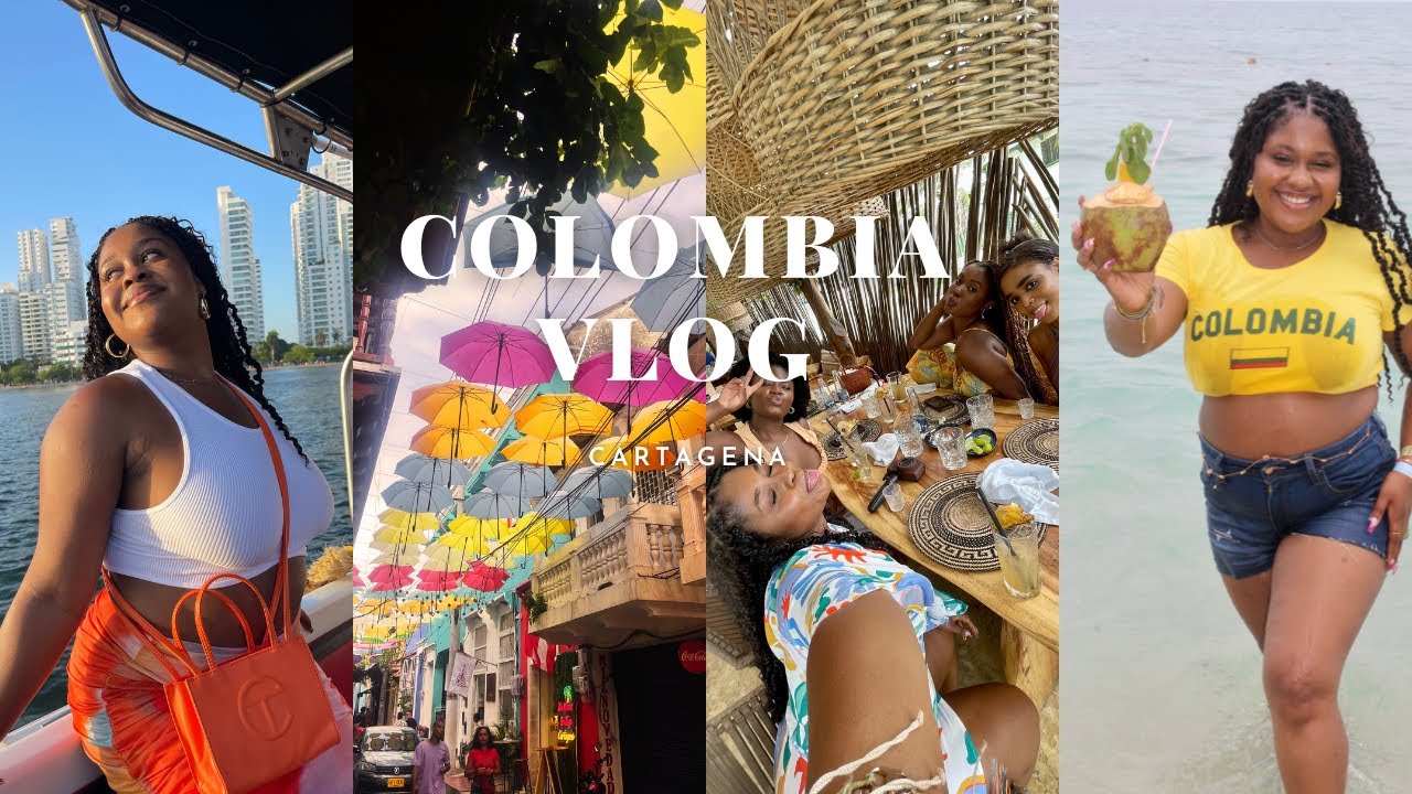 LIT GIRLS TRIP TO CARTAGENA COLOMBIA 🇨🇴: BOAT PARTY,  EXPLORING, GOOD EATS & MORE| SHAMMA BENECHE