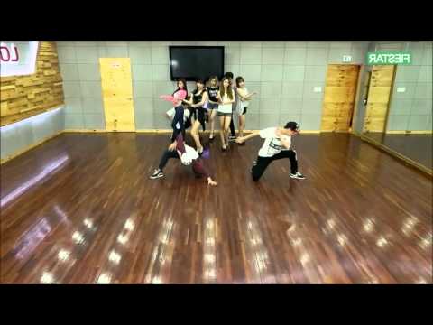 Fiestar   One More dance practice mirrored HD