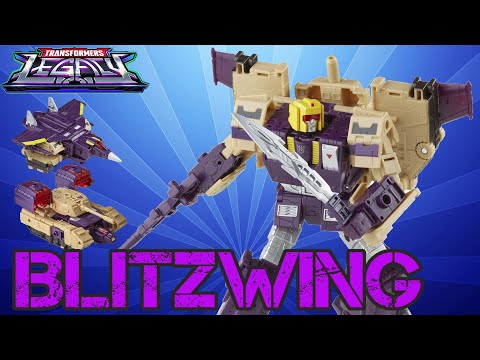 Transformers LEGACY Leader Class BLITZWING Review