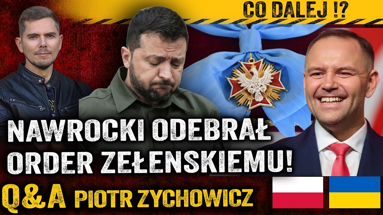 Konflikt z Ukrainą! Żeleński bez orderu. Budanow oddał polski medal! — Piotr Zychowicz Q&A