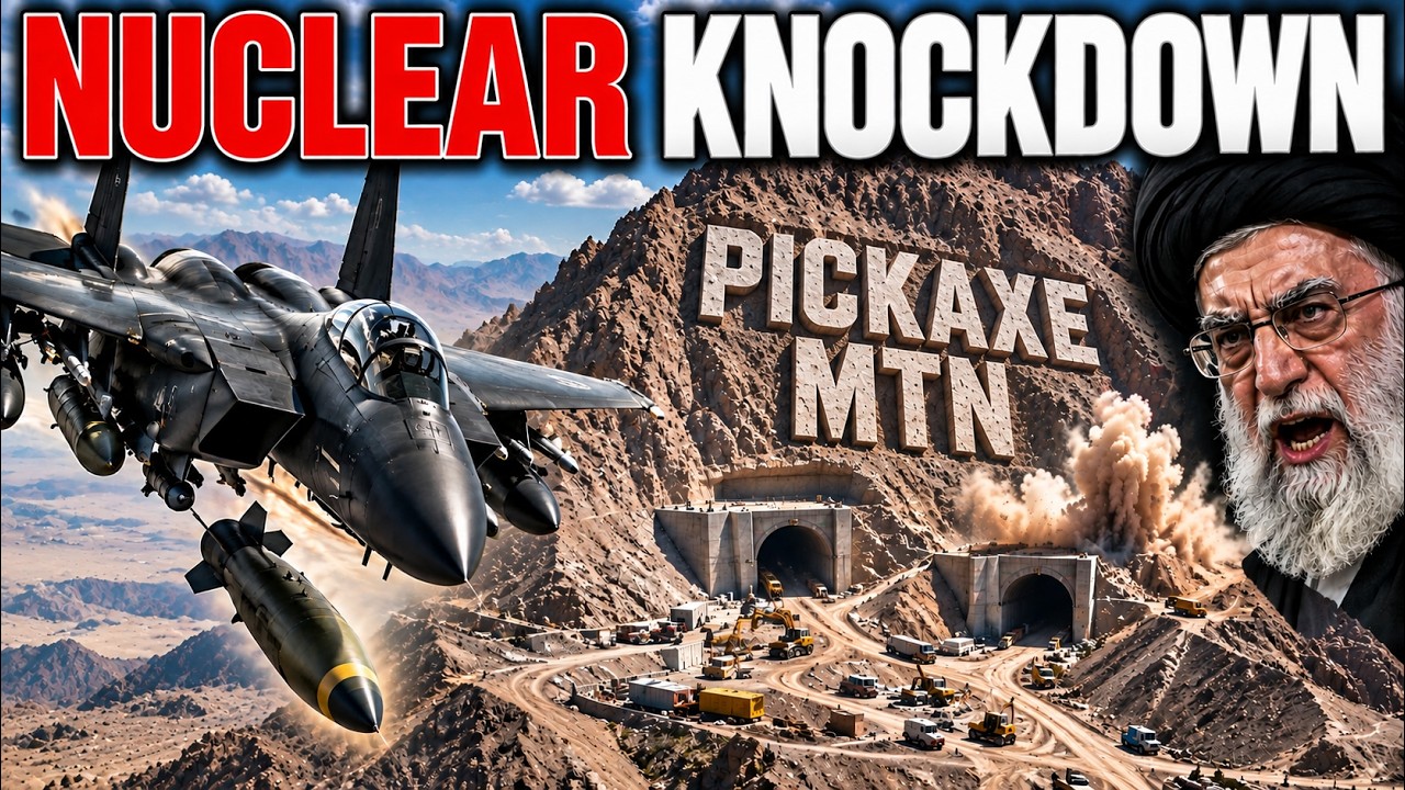 U.S Military Is About To Do SOMETHING HUGE to Iran's Pickaxe Mountain