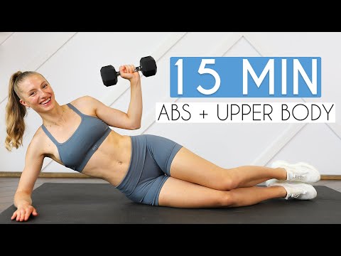 15 min TONED ARMS & ABS (Upper Body + Core Burn)