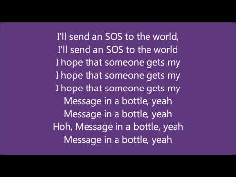 The Police - Message In A Bottle - The Lyric Video