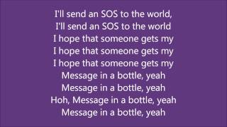 The Police - Message In A Bottle - The Lyric Video