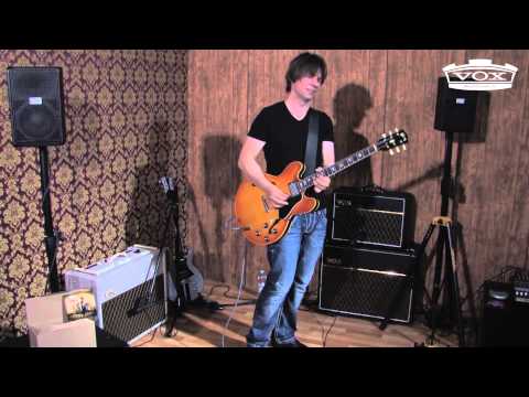 Gregor Hilden - Blue clouds @ Musikmesse 2015 VOX Stand