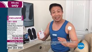 DRHO'S TENS Pain Relief Circulation Promoter with Additi...