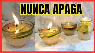 A VELA QUE NUNCA SE APAGA, COMO FAZER VELA AROMÁTICA INFINITA E PERFUMADA!