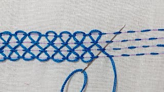 Hand Embroidery Stitch For Beginners || Easy Hand Stitch || Basic Selai || Simple Selai Kaj