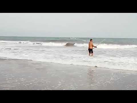 Pesca en necochea provincia de Buenos Aires parte 1